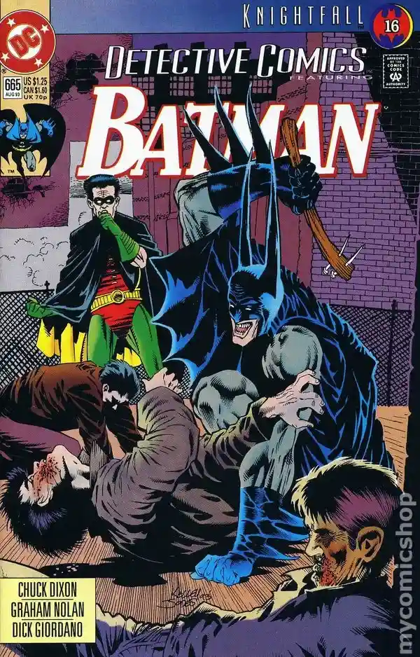 Batman magazine cover