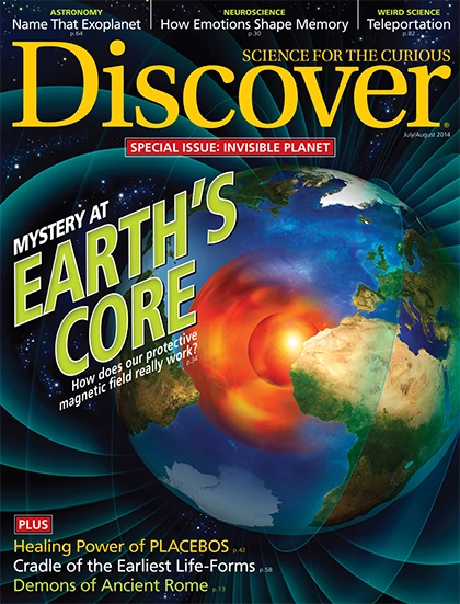 Discover magazine cover